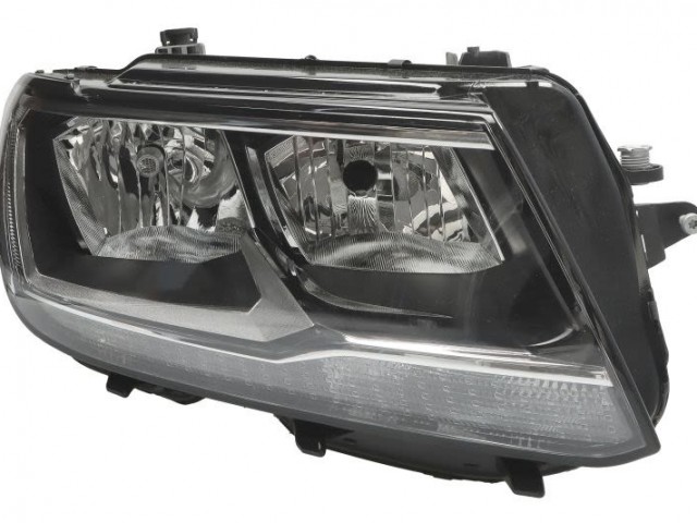 Volkswagen Tiguan 2016.01.04- utángyártott új jobb első fényszóró 2H7 nappali f. (motorral) DEPO