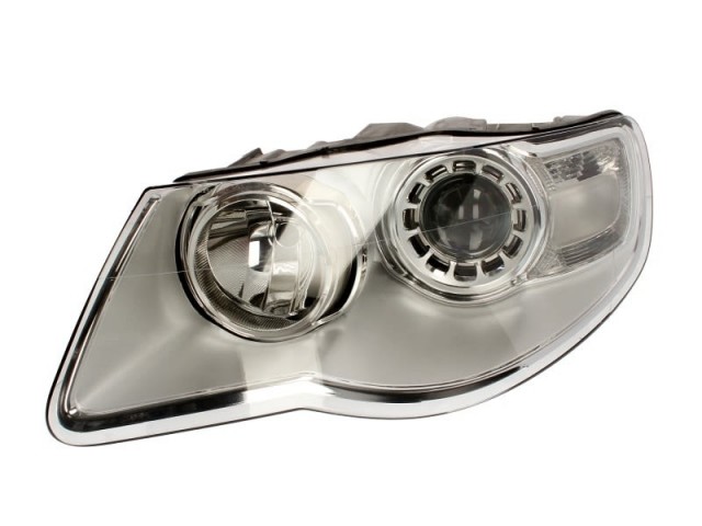 Volkswagen Touareg 7L 2007.11.01-2010.02.28 utángyártott új bal első fényszóró H7/H9 (motorral) DEPO