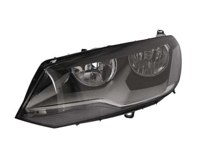 Volkswagen Touareg 7P 2010.02.28-2014.09.01 utángyártott új bal első fényszóró H7/H15 (motorral) DEPO