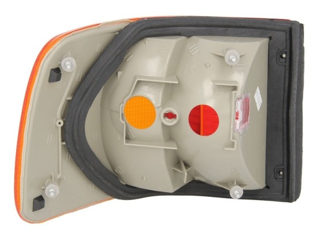 Audi 100 C4 1990.12.01-1994.05.31 utángyártott új jobb hátsó külső lámpa üres, piros/sárga (Sedan) DEPO