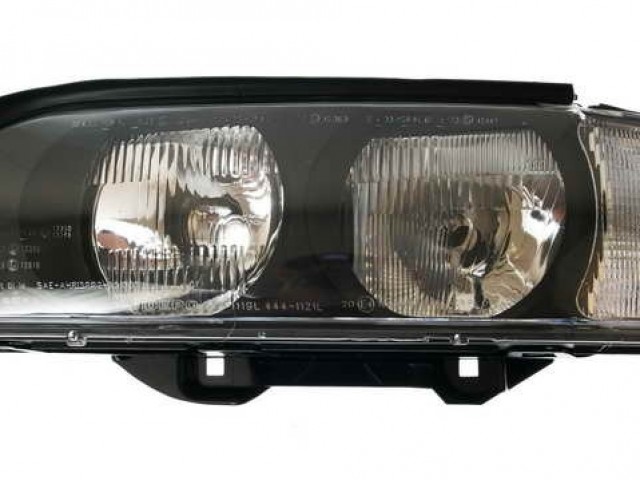BMW 5 E39 1995.12.01-2000.08.31 utángyártott új bal első fényszóró FF-H7/HB3 fehér vill. DEPO
