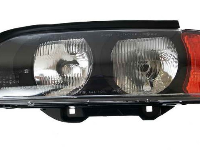 BMW 5 E39 1995.12.01-2000.08.31 utángyártott új bal első fényszóró FF-H7/HB3 sárga vill. DEPO