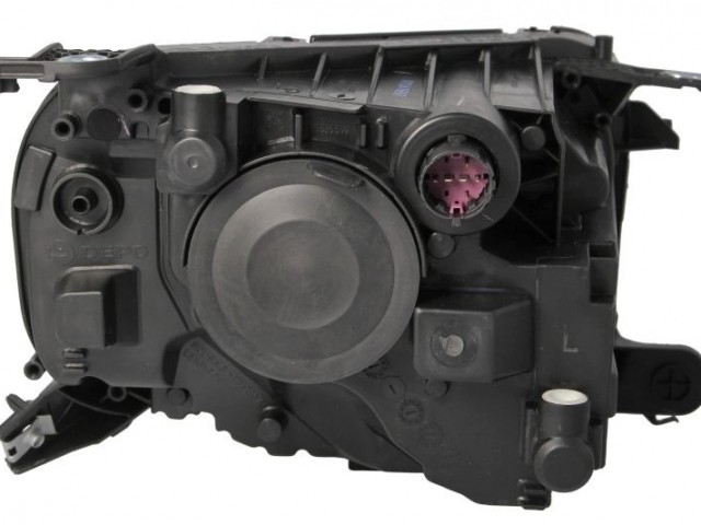 Fiat EV 500 BEV 2020- utángyártott új bal első fényszóró H19/W5W (motorral) DEPO