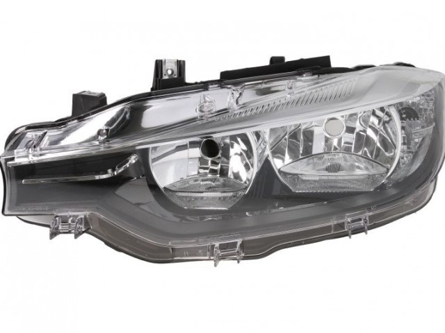 BMW 3 F30-F31 2015.05.01-2018.11.01 utángyártott új bal első fényszóró 2H7+LED nappali fény (motorral) TYC