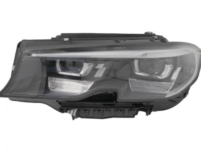 BMW 3 G20-G21 2018.11.02-2022.07.01 utángyártott új bal első fényszóró LED (motorral) elektr.nélk. TYC