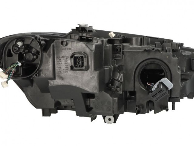 BMW 3 G20-G21 2018.11.02-2022.07.01 utángyártott új bal első fényszóró LED AHL (motorral) elektr.nélk DEPO