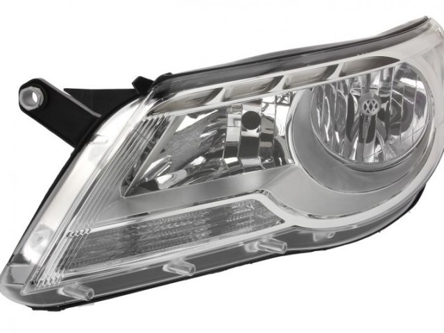 Volkswagen Tiguan 2007.11-2011.06.30 utángyártott új bal első fényszóró 2H7 (motorral) TYC