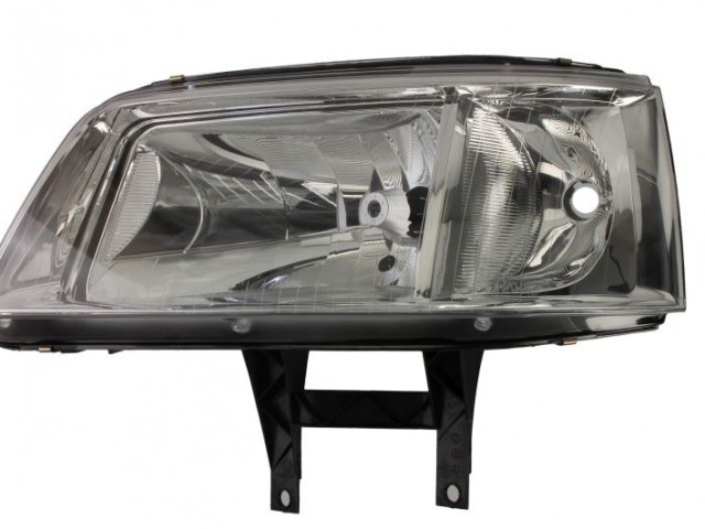 Volkswagen Transporter T5 2003.04.01-2009.09.30 utángyártott új bal első fényszóró H4  (motorral) TYC