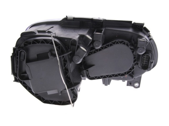 Volkswagen Caddy III. 2004.02.01-2009.12.31, Touran 2003.04.01-2006.11.30 utángyártott új bal első fényszóró 2H7 fekete házas (motorral) DEPO