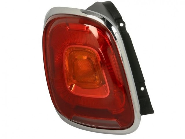 Fiat 500 X 2015-2018 utángyártott új bal hátsó lámpa üres DEPO