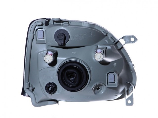 Opel Agila A 2002.03.01-2007.08.31 utángyártott új bal első fényszóró, sima üveges (bel.áll.is) DEPO