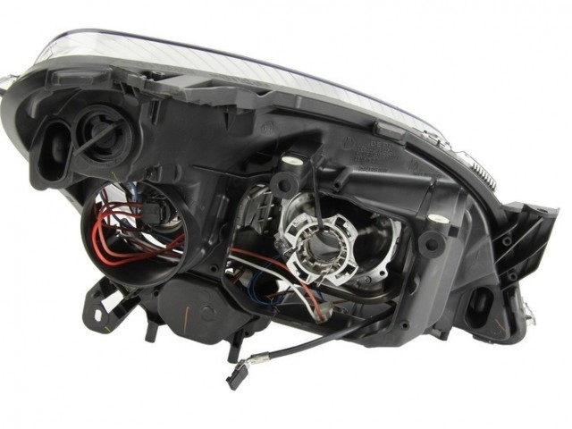 Opel Astra H 2003.09.01-2014.08.31 utángyártott új bal első fényszóró BI-XENON D2S/H7, üres DEPO