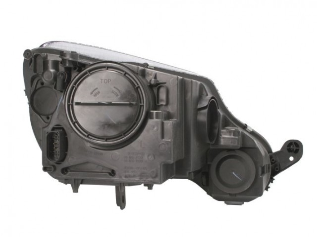 Skoda Yeti 2009.11.01-2013.08 utángyártott új bal első fényszóró H4/H7 ködl. (motorral) 