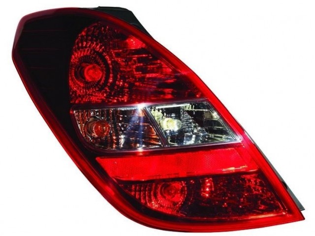 Hyundai I20 2008.05-2012.03.31 utángyártott új bal hátsó lámpa üres DEPO