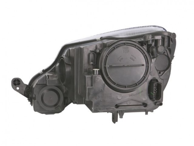 Skoda Yeti 2009.11.01-2013.08 utángyártott új jobb első fényszóró H4/H7 ködl. (motorral) 