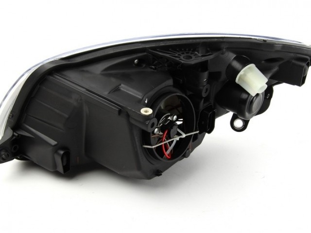Skoda Fabia II. 2007.05.01-2010.03.31, Roomster 2006.03.01-2010.03.31utángyártott új jobb első fényszóró DE H7 (motorral) DEPO