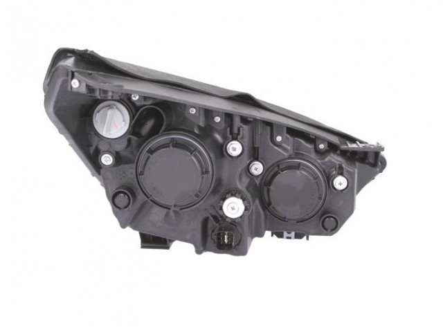 Hyundai IX35 2010.04.01-2013.07.31 utángyártott új bal első fényszóró 2H7, fekete h. (motoros) DEPO