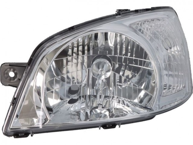Hyundai Getz 22002.09.01-2006.10.31 utángyártott új bal első fényszóró H4 (belülr. áll.) TYC