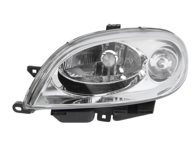 Citroen Saxo 1999.09.01-2002.12.31 utángyártott új bal első fényszóró H4 (belülr. áll.) DEPO