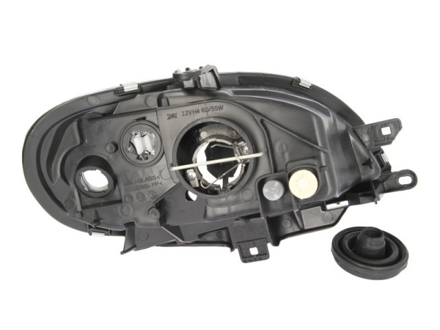 Citroen Saxo 1999.09.01-2002.12.31 utángyártott új bal első fényszóró H4 (belülr. áll.) DEPO