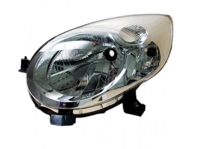 Citroen C1 2005.01.01-2014.02.28 utángyártott új bal első fényszóróH4 (motorral) TYC