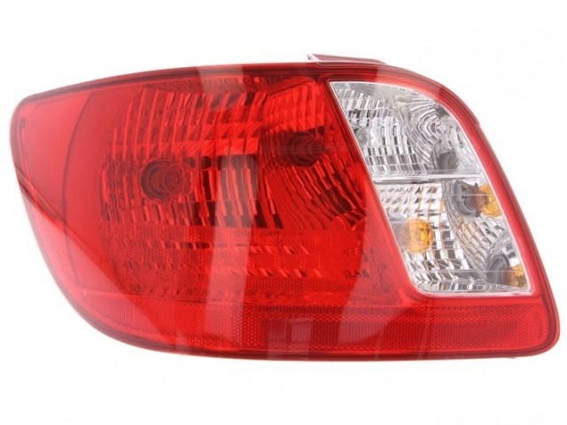 Kia Rio 2005.06.16-2011.08.30 utángyártott új komplett bal hátsó lámpa (Sedan) DEPO