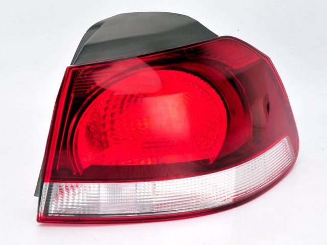 Volkswagen Golf VI. 2008-2013 utángyártott új jobb hátsó lámpa üres fekete h. (HELLA-tip.) DEPO