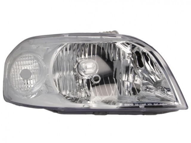 Chevrolet Aveo Sedan T250 2006.01.01-2011.09.30 utángyártott új jobb első fényszóró H4 (kézi áll.)  DEPO