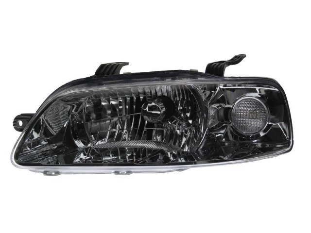 Chevrolet Kalos T200 2003.01.01-2008.12.31 utángyártott új bal első fényszóró H4 (vill. nélk. belűl.áll.is) DEPO