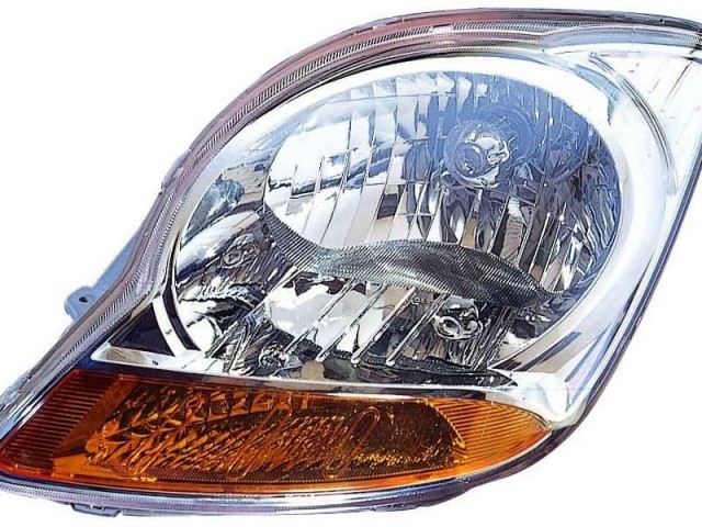 Chevrolet Spark M200 2005.05.01-2010.02.28 utángyártott új bal első fényszóró H4 (manuális) DEPO