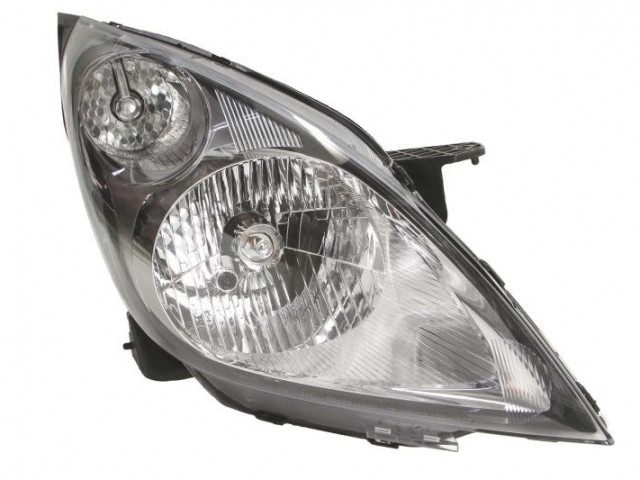 Chevrolet Spark 2013.11- utángyártott új jobb első fényszóró H4  (motorral) DEPO