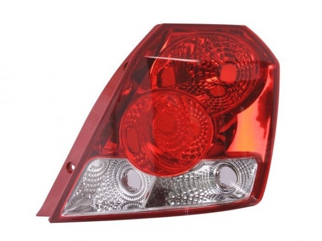 Chevrolet Aveo T200 2003.01.01-2007.12.31, T200 2003.01.01-2008.12.31 utángyártott új jobb hátsó lámpa üres 3/5a. DEPO