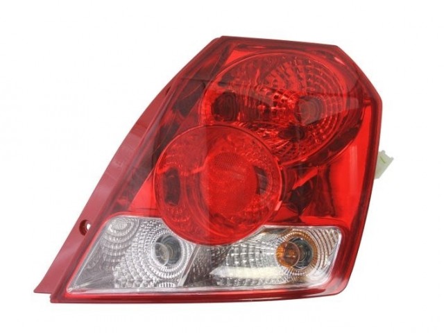 Chevrolet Aveo T200, T250  2003.01.01-2007.12.31 utángyártott új komplett jobb hátsó lámpa 3/5a. DEPO