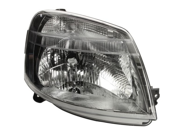 Citroen Berlingo 2002.01.11-2008.03.31, Peugeot Partner 2002.12.01-2008.03.31 utángyártott új jobb első fényszóró H4 (motorral) DEPO