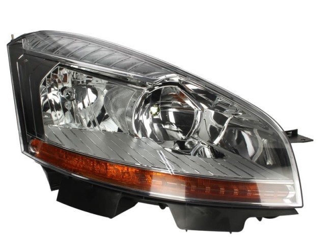 Citroen C4 Picasso 2006.10.01-2010.10.31 utángyártott új jobb első fényszóró H1/H7 (motorral) DEPO