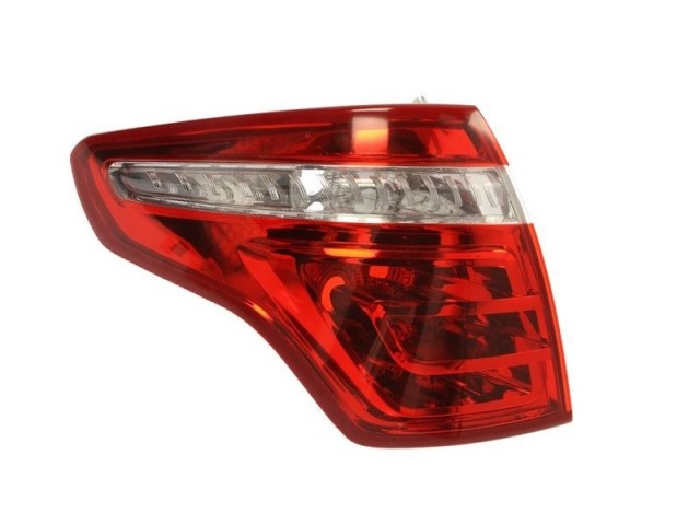Citroen C4 Picasso 2006.10.01-2010.10.31 utángyártott új bal hátsó külső lámpa üres DEPO