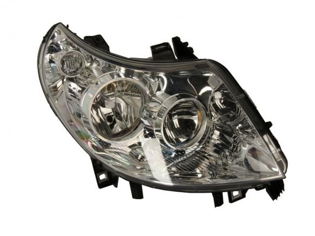 Citroen Jumper, Fiat Ducato, Peugeot Boxer 2006.07.01-2010.12.31 utángyártott új jobb első fényszóró H1/H7  (motorral) DEPO