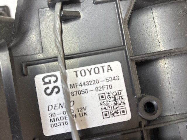 213418 Toyota Auris E18 2012-2019 Fűtésboksz 87050-02F70
