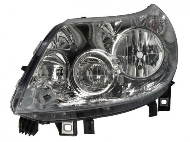 Citroen Jumper, Fiat Ducato, Peugeot Boxer 2011.01.-2013.12. utángyártott új bal első fényszóró H1/H7 (motorral) DEPO