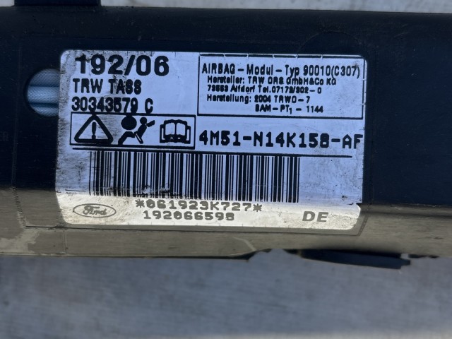 Ford Focus II. 2005-2011 2005-2011 Légzsák használt Függönylégzsák jobb 