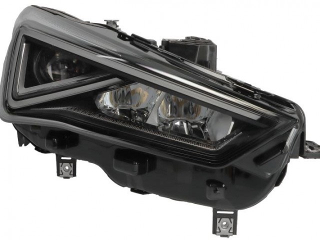 Cupra Leon 2024.04.29- utángyártott új jobb első fényszóró LED (motorral) elektr.nélk DEPO