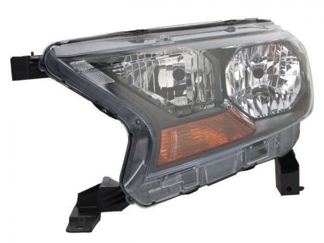 Ford Ranger 2016- utángyártott új bal első fényszóró H7/HB3 (belülről áll. is) DEPO