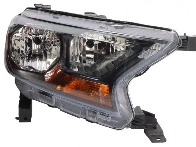 Ford Ranger 2016- utángyártott új jobb első fényszóró H7/HB3 (belülről áll. is) DEPO