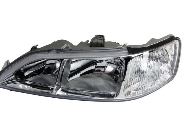 Honda Accord 1998.11.01-2003.01.31 utángyártott új bal első fényszóró 2H1 EU tip. (belülr.áll.) DEPO