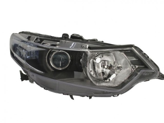 Honda Accord 2008.07.01-2015.06.01 utángyártott új jobb első fényszóró H1/HB3 fehér vill. (belülr.áll. is) DEPO