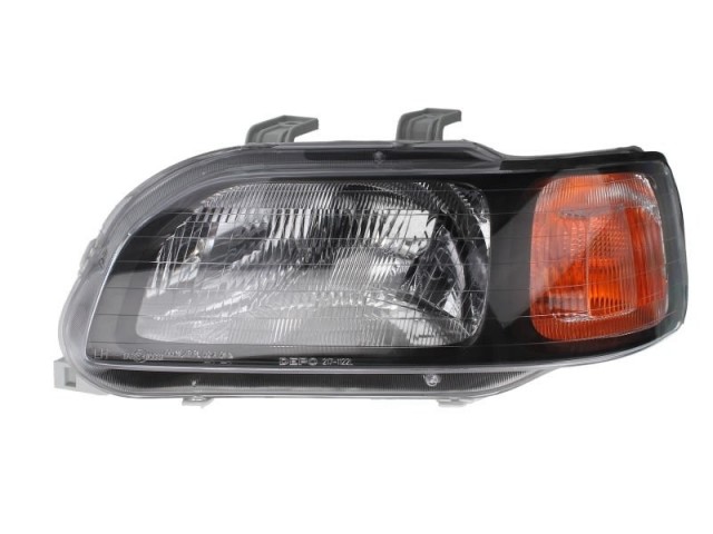 Honda Civic VI. 1995.11.01-1997.02.28 utángyártott új bal első fényszóró H4 5a. Carello tip. (bel.áll.) DEPO