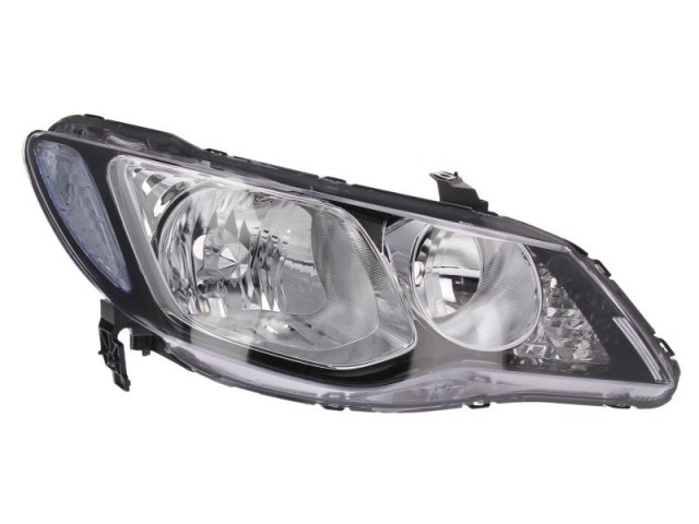 Honda Civic 2006.03.01-2012.05.31 utángyártott új jobb első fényszóró HB3/HB4 4a. (motoros) DEPO