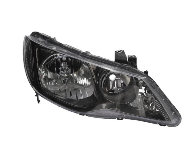 Honda Civic 2009.01.01-2010.05.31 utángyártott új jobb első fényszóró HB3/HB4 4a. sötét h. (motoros) DEPO