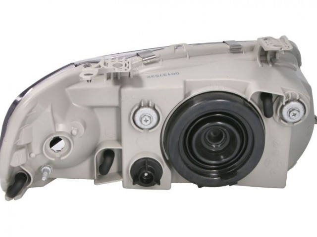 Chevrolet Aveo T200 2003.01.01-2007.12.31 utángyártott új bal első fényszóró H4 (motoros, rövid villogó) DEPO