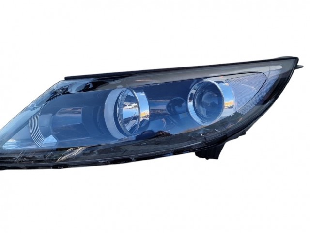 Kia Sportage 2010-2015 utángyártott új bal első fényszóró 2H7 fekete h. (motoros) TYC